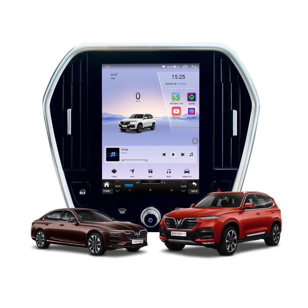 Màn hình Android MHU dành riêng Vinfast LUX A / LUX SA. MHU BRAVIGO VINFAST LUX 