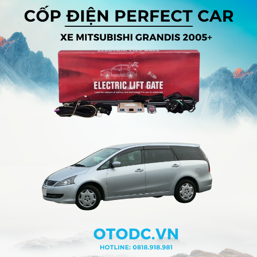 Cốp Điện Xe Mitsubishi Grandis 2005+ Chính Hãng Perfect Car 