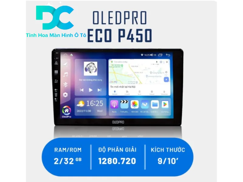  Lợi ích khi lắp đặt màn hình Android OLEDPRO tại Oto DC