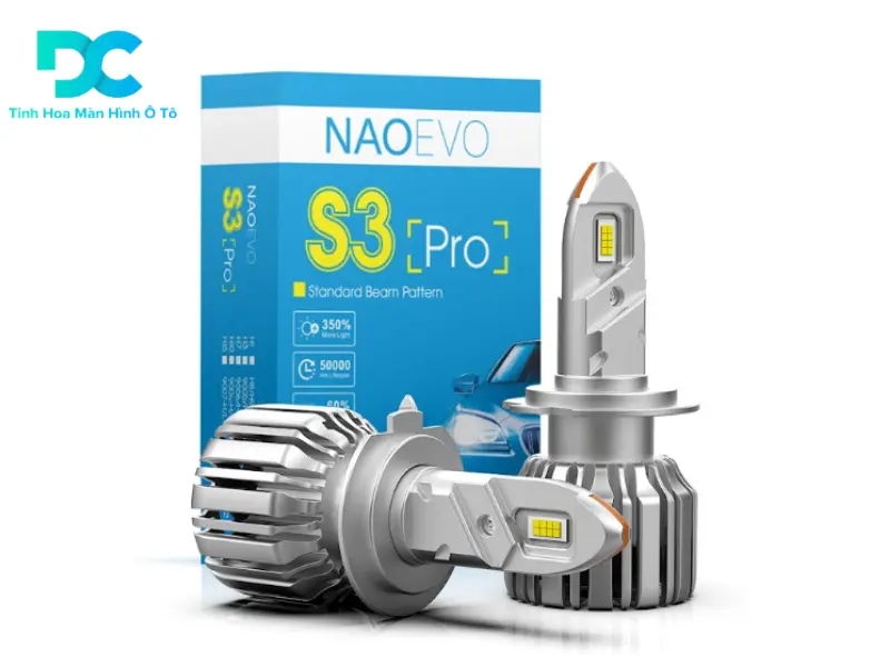 Lắp bóng LED NAOEVO S9 PRO