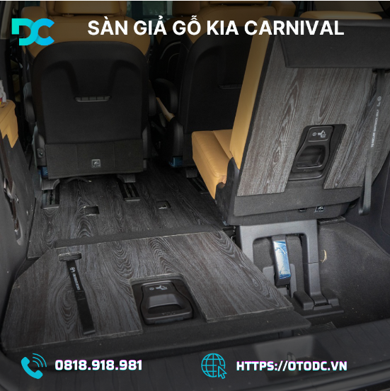 Lót sàn giả gỗ Kia Carnival - Giải Pháp Cho Không Gian Sang Trọng, Tiết Kiệm Chi Phí