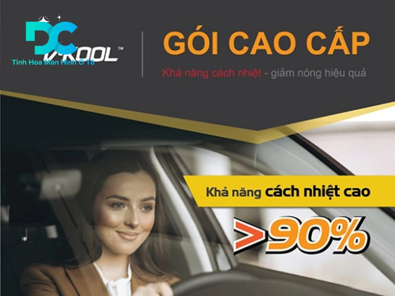 Ưu điểm của phim cách nhiệt ô tô Vkool