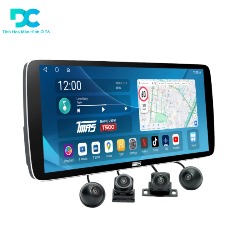 Màn hình liền camera 360 TMAS Safeview T500 PLUS: An toàn vượt trội
