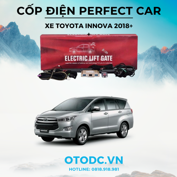 Cốp Điện Xe Toyota Innova 2018+ Hiệu Perfect Car 