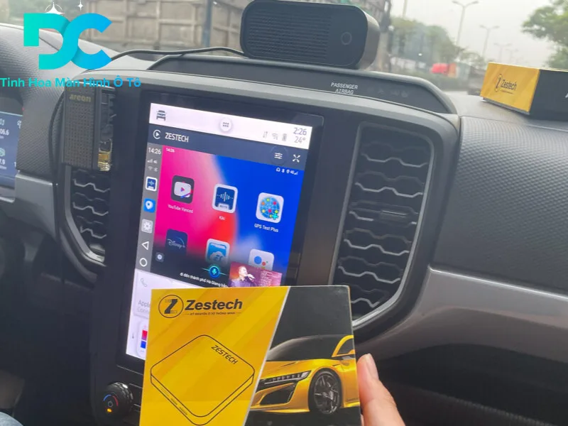 Màn hình Android dành cho xe bán tải
