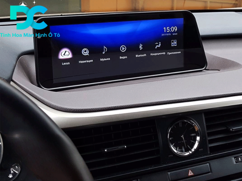 Quy trình lắp đặt màn hình ô tô cho xe Lexus ES