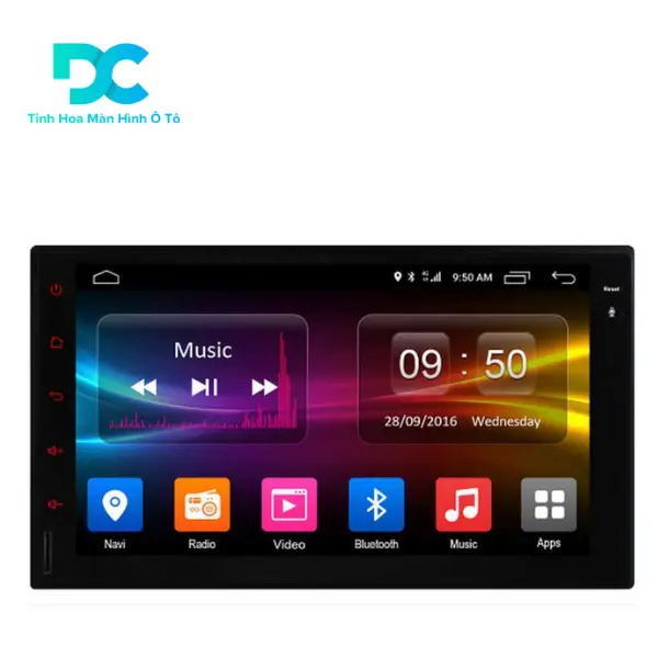 Tính năng của màn hình Android cho Toyota Getz