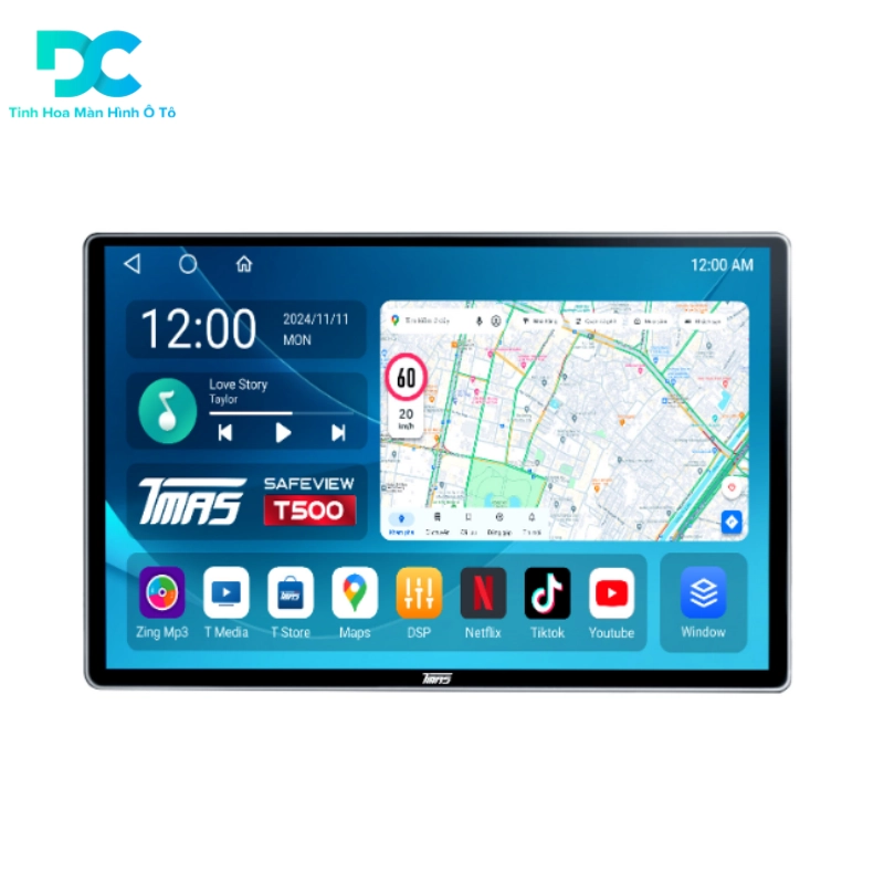 Màn hình Android TMAX T600 ram 4-32GB ( 9inch / 10inch )