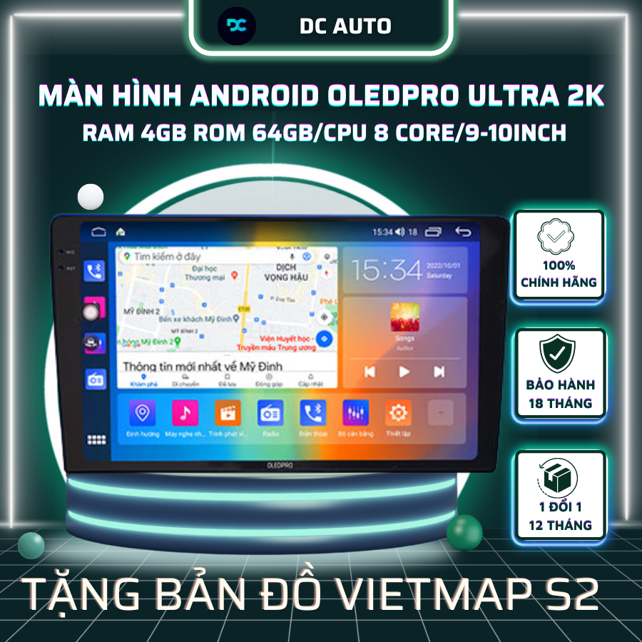 Màn Hình DVD OledPro Ultra 2K – Đỉnh Cao Chất Lượng Hình Ảnh - Liền Cam360