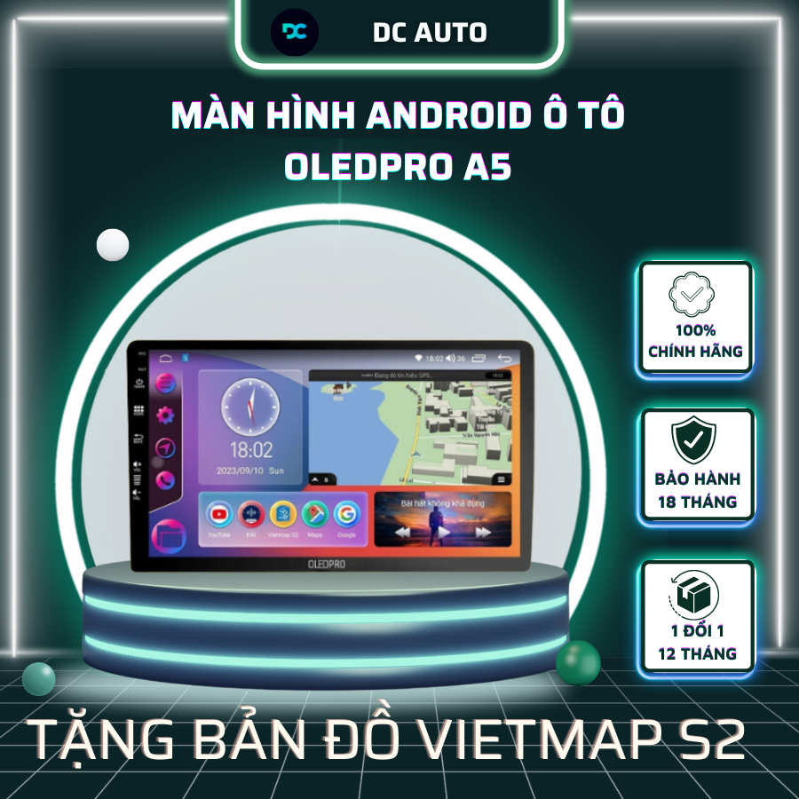 Màn Hình Ô Tô Android OledPro A5