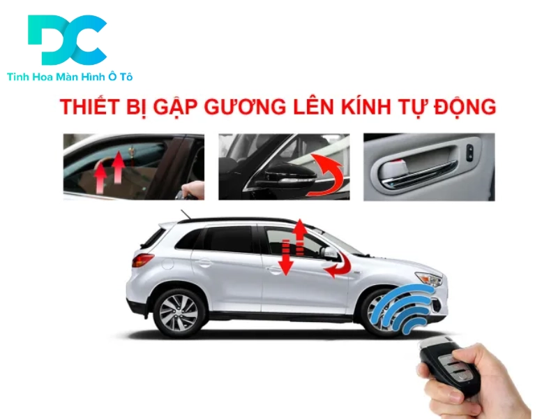 gập gương ô tô