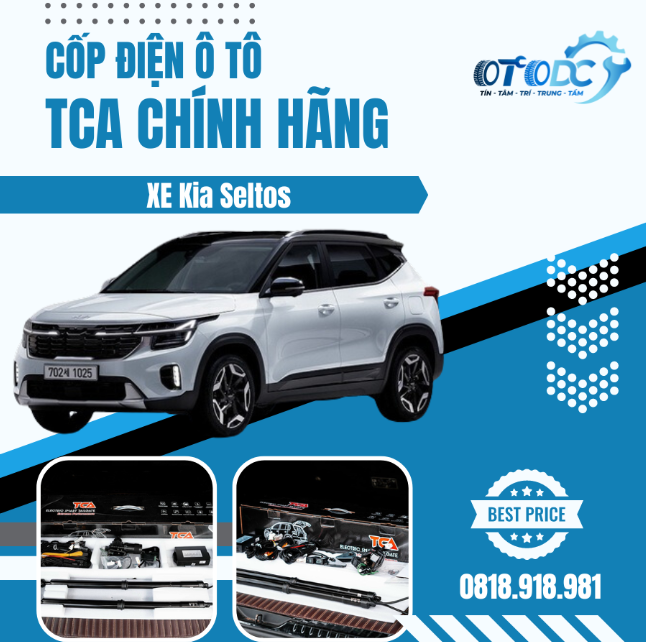 Cốp Điện Kia Seltos 2019+ Hiệu TCA