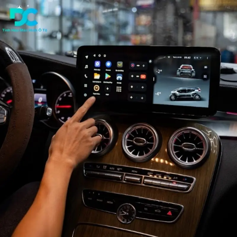 Màn hình android 12.3 inch Teyes Lux One dành cho xe BMW, Merc, Audi, Lexus