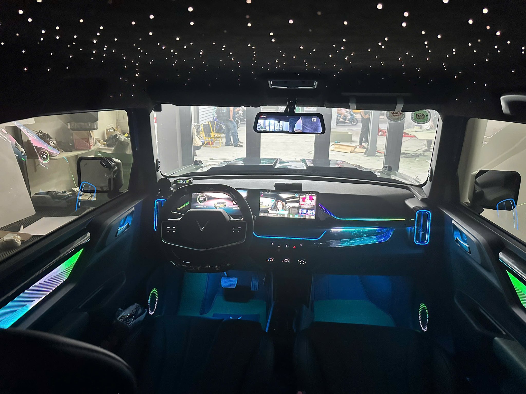 Led nội thất lắp zin cho VF3 