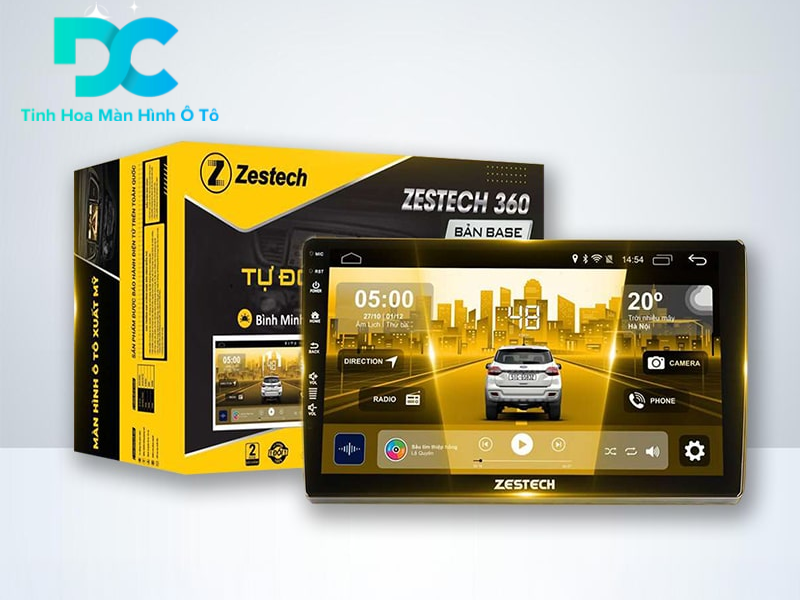 Màn hình Android Zestech ZT360 Pro tích hợp camera 360 độ 