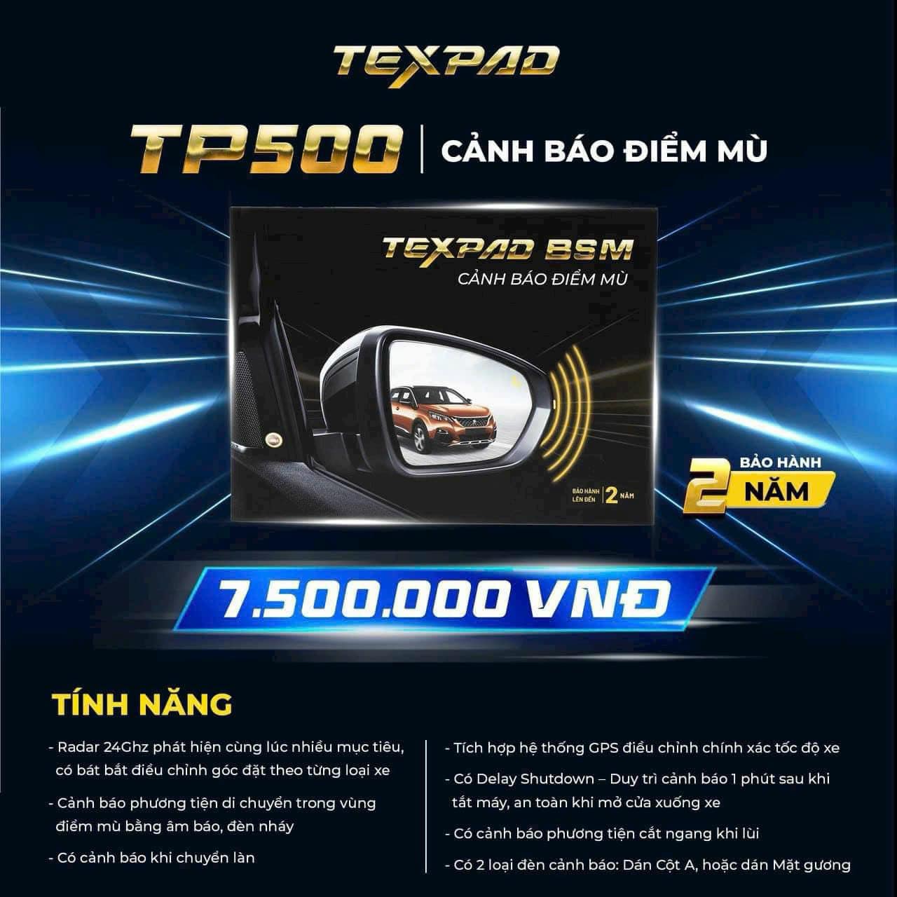 Cảnh Báo Điểm Mù Ô Tô Texpad
