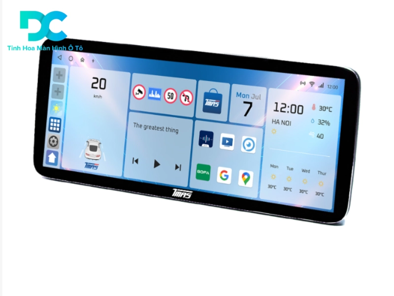 Sự khác biệt vượt trội của màn hình liền camera 360 TMAS T600 LUX 12.3 inch