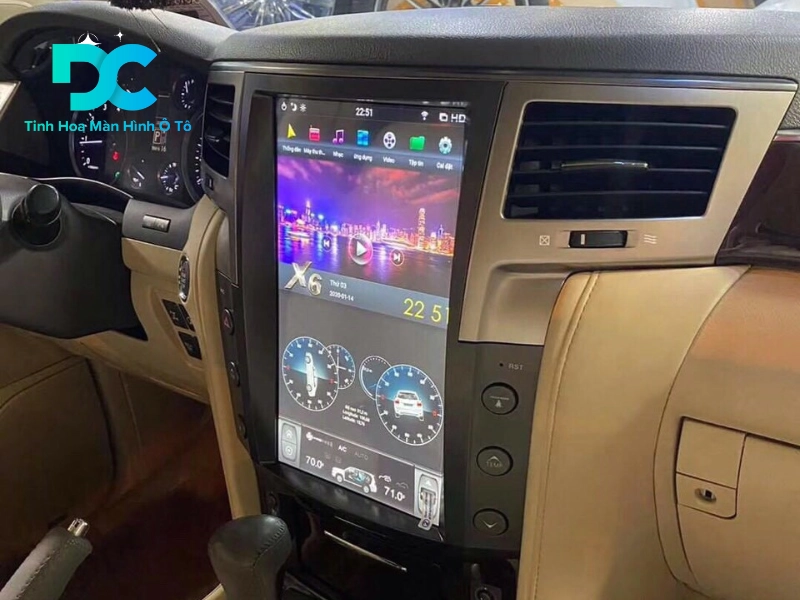 Màn hình Android Lexus LX570 - Nâng tầm đẳng cấp xế cưng