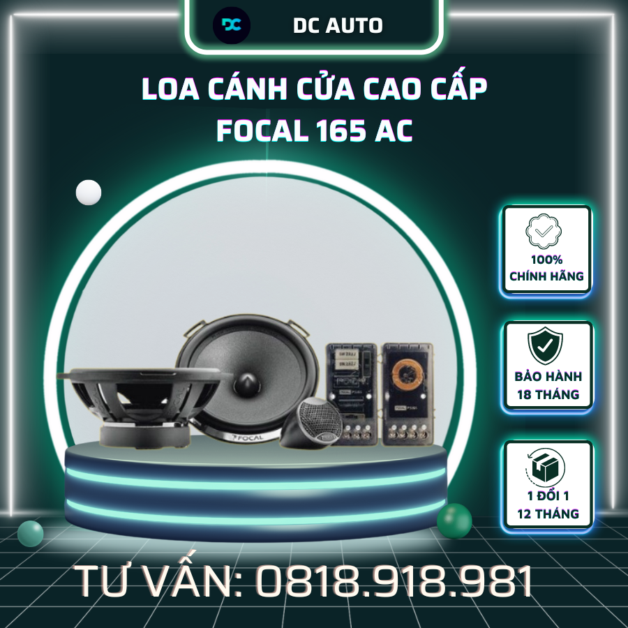 Loa cánh cửa cao cấp Focal 165 AC