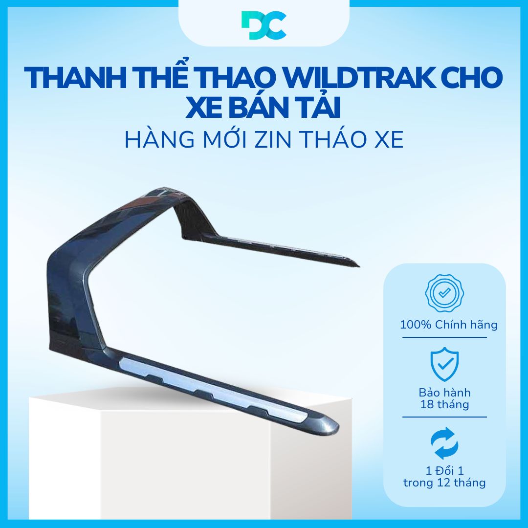 Thanh Thể Thao Wildtrack Cho Xe Bán Tải