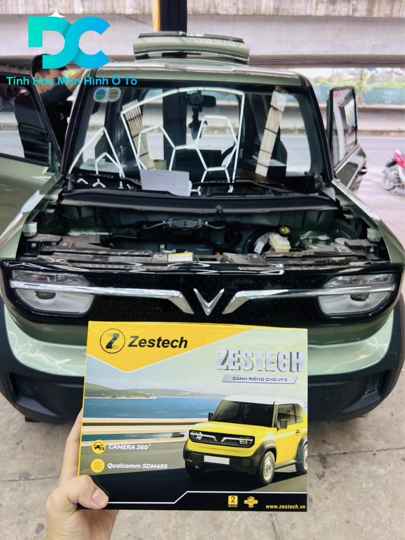 Lợi ích vượt trội khi lắp đặt màn hình Zestech ZT3 cho Vinfast VF3