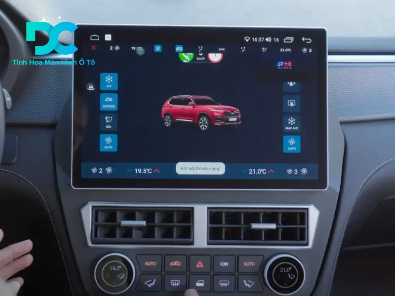 màn hình android xe điện vinfast vf5