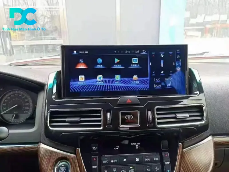 Chi phí cài đặt màn hình Android cho xe Honda