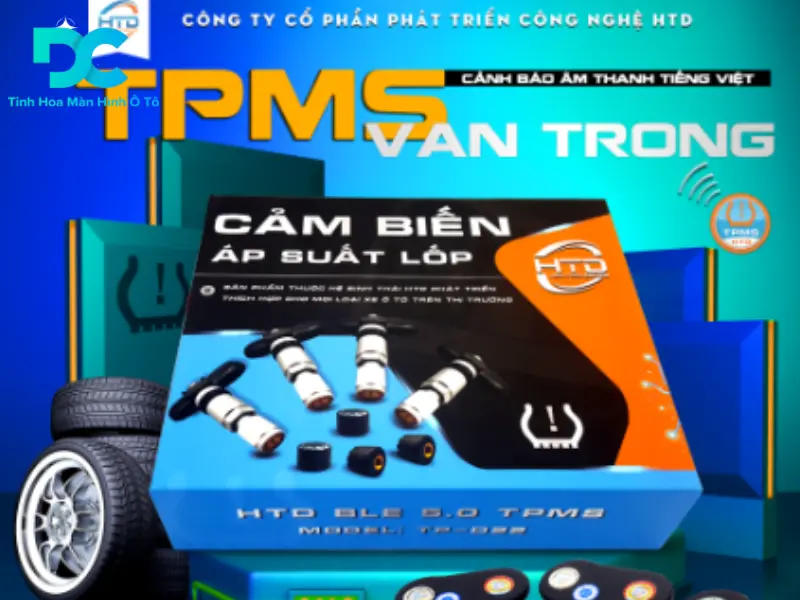 Cảm biến áp suất lốp van trong TPMS TPD-22