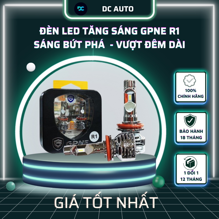 Bóng LED GPNE R1 | Sáng Bứt Phá | Bảo Hành 3 Năm