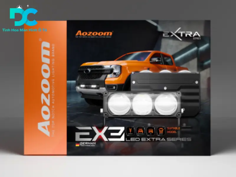 Bi led trợ pha Aozoom EX3 EXTRA LIGHTS