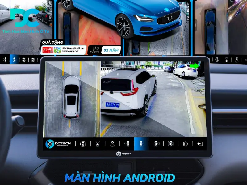 Màn hình Android DC H500 PREMIUM module 360 Màn hình Android DC H500 PREMIUM module 360