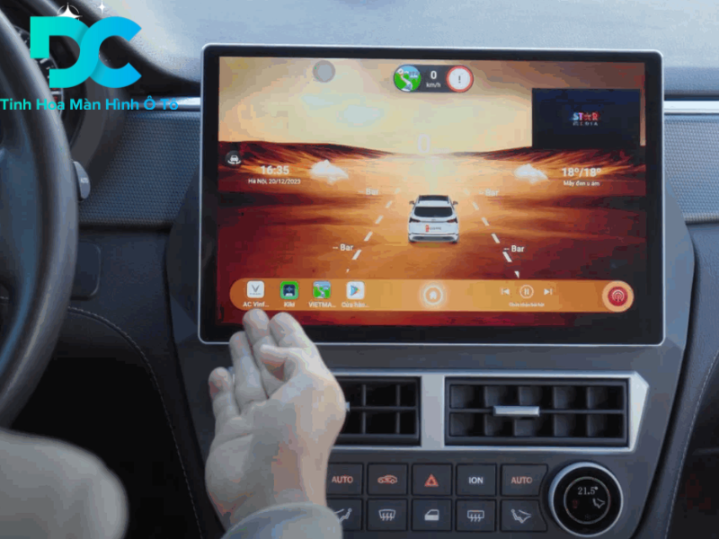 Màn hình ô tô cho xe khách 45 chỗ giúp nâng cao trải nghiệm giải trí
