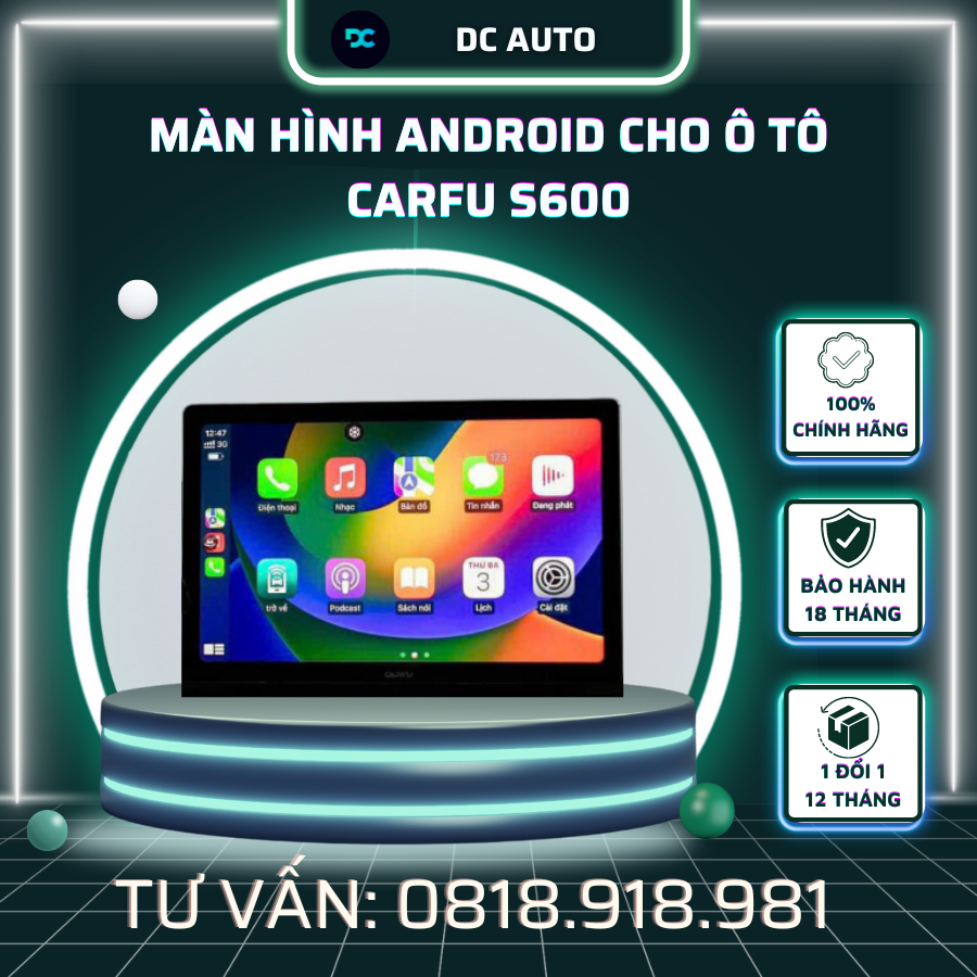 Màn Hình Android cho ô tô CARFU S600