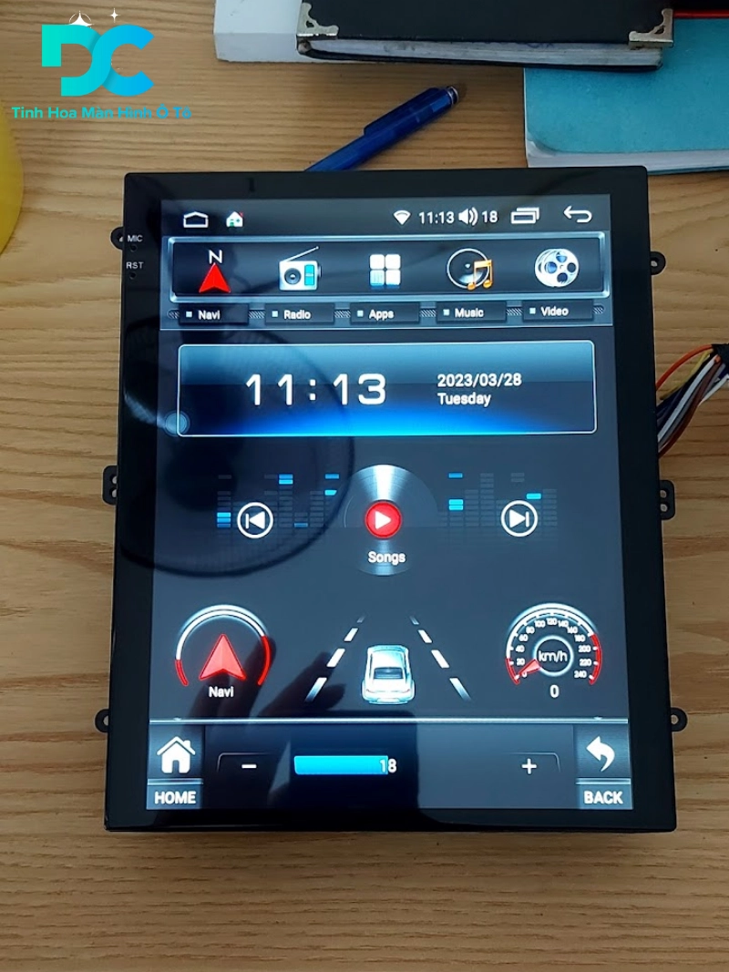 Tổng quan về màn hình Android Tesla cho Toyota Camry 2008-2012