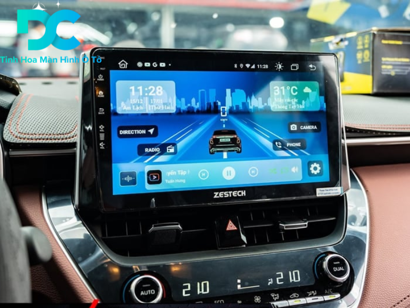 Chọn màn hình Android phù hợp cho chiếc Corolla Cross