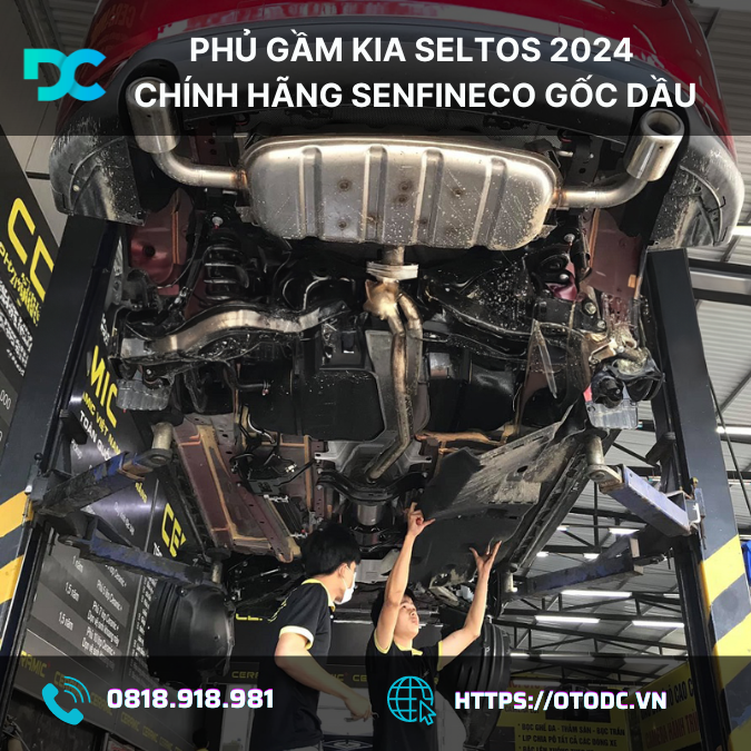 Phủ Gầm Kia Seltos 2024 Chính Hãng Senfineco Gốc Dầu: Bảo Vệ Tối Ưu cho Xe của Bạn