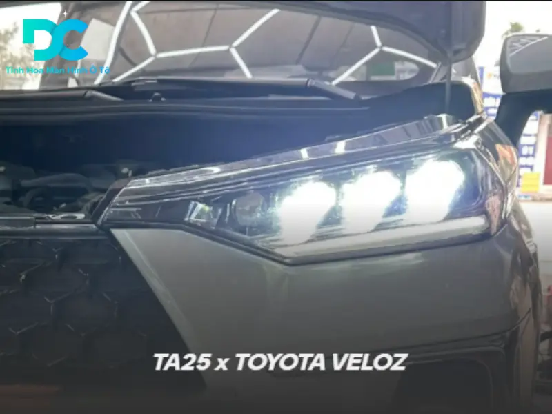 đèn bi led TA25 Toyota Veloz 2023