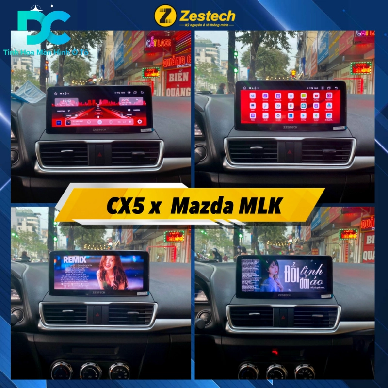 Ưu điểm nổi bật của màn hình Zestech Mazda 3 có camera 360