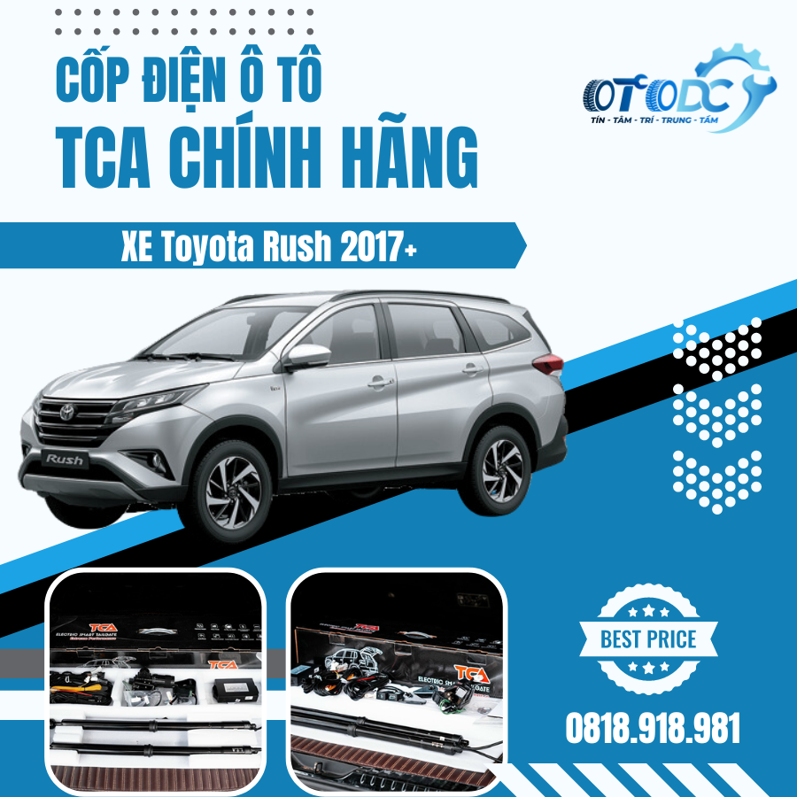 Cốp Điện Toyota Rush 2017+ Hiệu TCA
