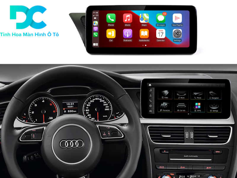 Lợi ích vượt trội của màn hình Android cho xe Audi A4