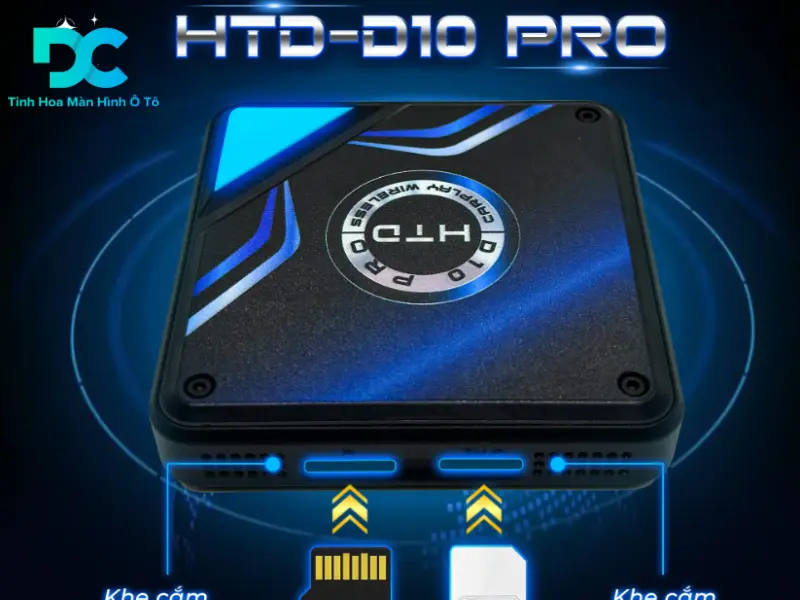 Android box HTD cho ô tô D10 PRO 