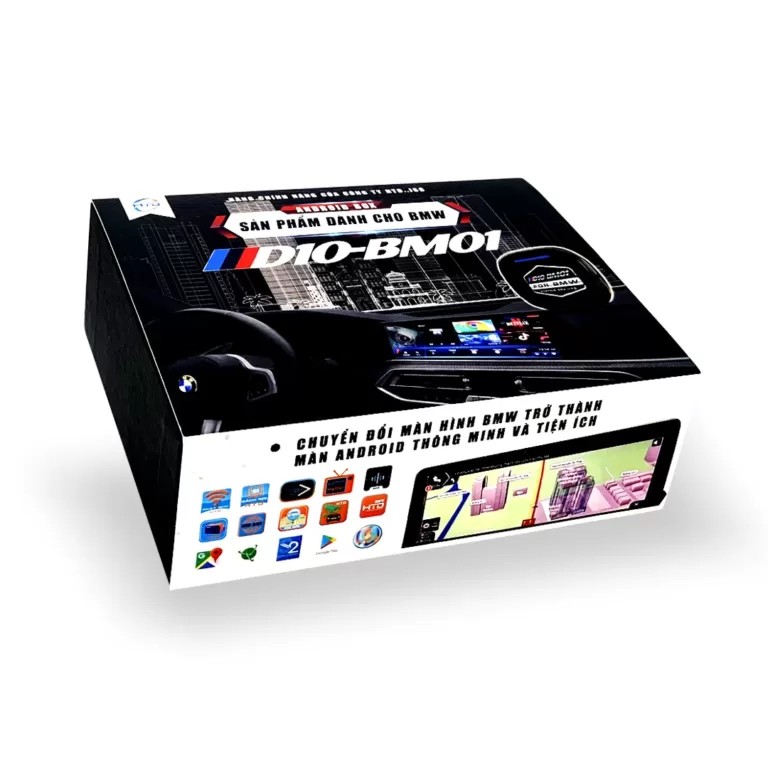 Android box HTD BMW D10 - BM01 dành riêng cho BMW bảo hành 2 năm