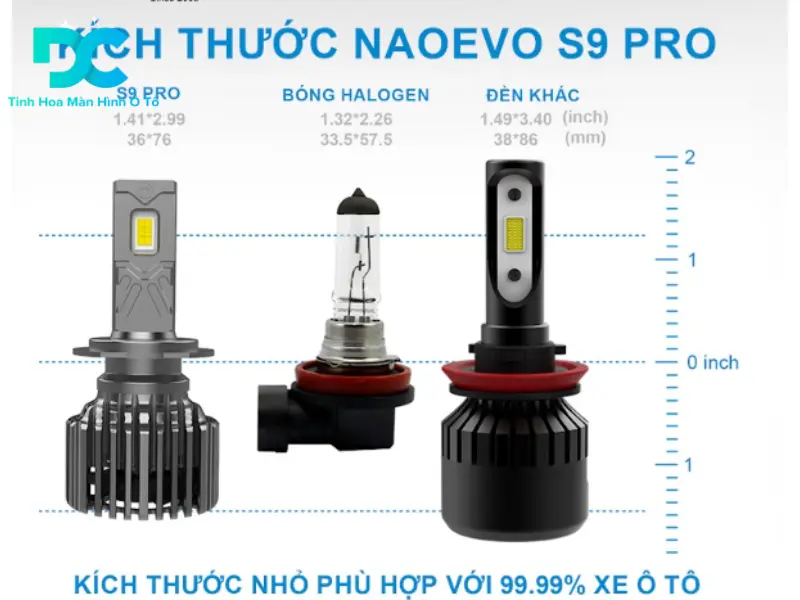 Bóng led NAOEVO S9 PRO 