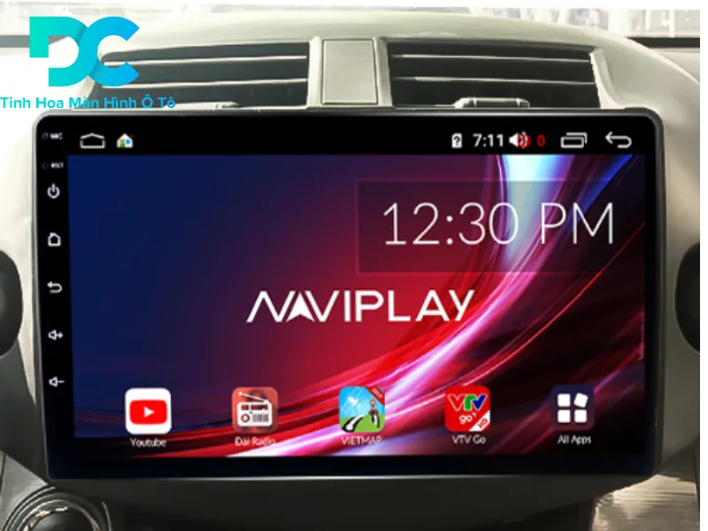 Bảng giá màn hình Android cho các dòng xe Toyota (tham khảo OTODC)