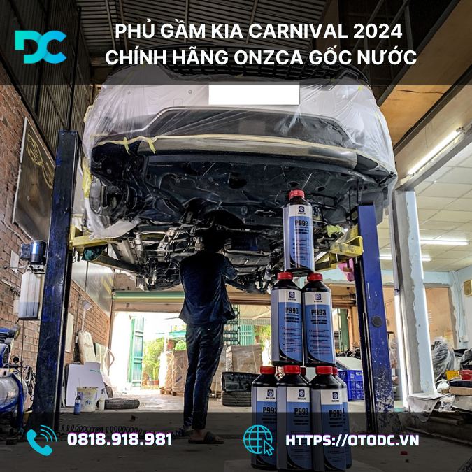 Phủ Gầm Gốc Nước Onzca Chính Hãng cho Kia Carnival 2024 –  Bảo Vệ Gầm Xe Tối Ưu