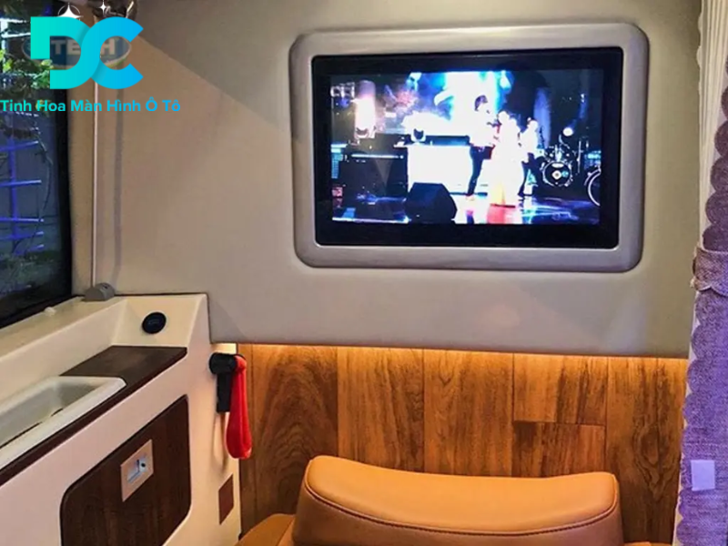 Trang bị màn hình ô tô cho xe giường nằm cao cấp để nâng cao trải nghiệm giải trí