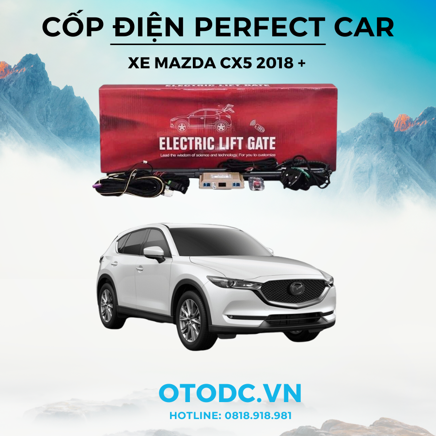 Cốp Điện Xe Mazda CX5 2018 + Chính Hãng Perfect Car 