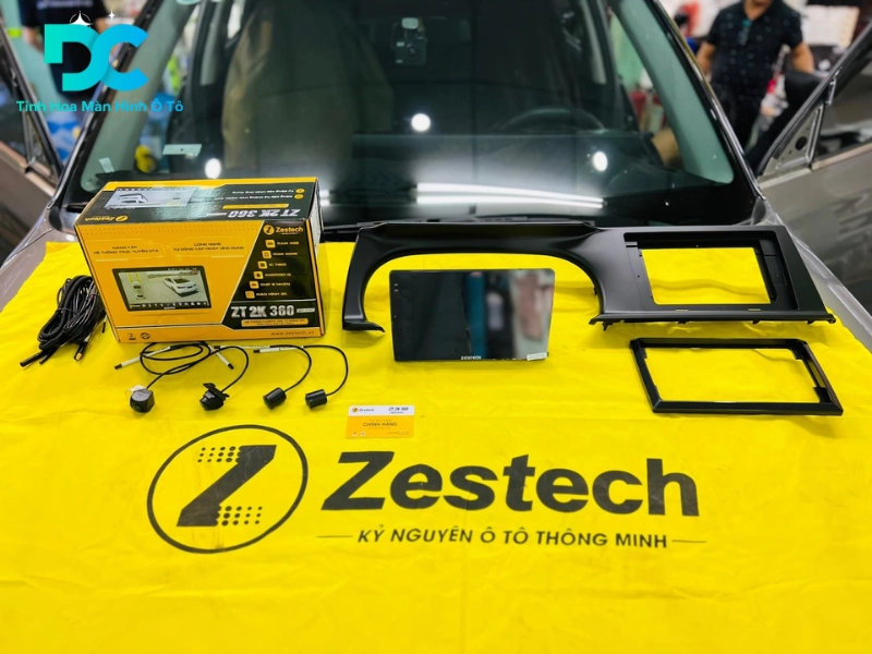 Địa chỉ cung cấp màn hình Zestech 9 inch ZT 2K liền camera 360 chính hãng