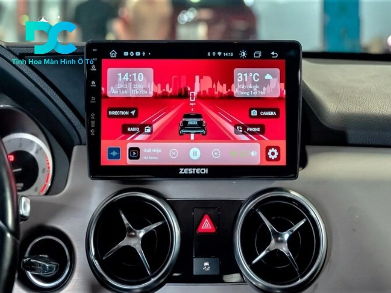 ]Màn hình Android xe Kia Rondo thương hiệu Zestech
