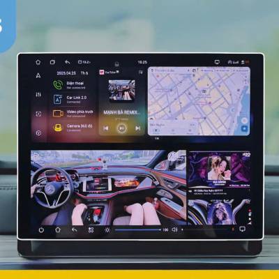 Màn hình android OMAS 20 inch Kia Sedona   - Ram 6GB - 128GB liền camera 360